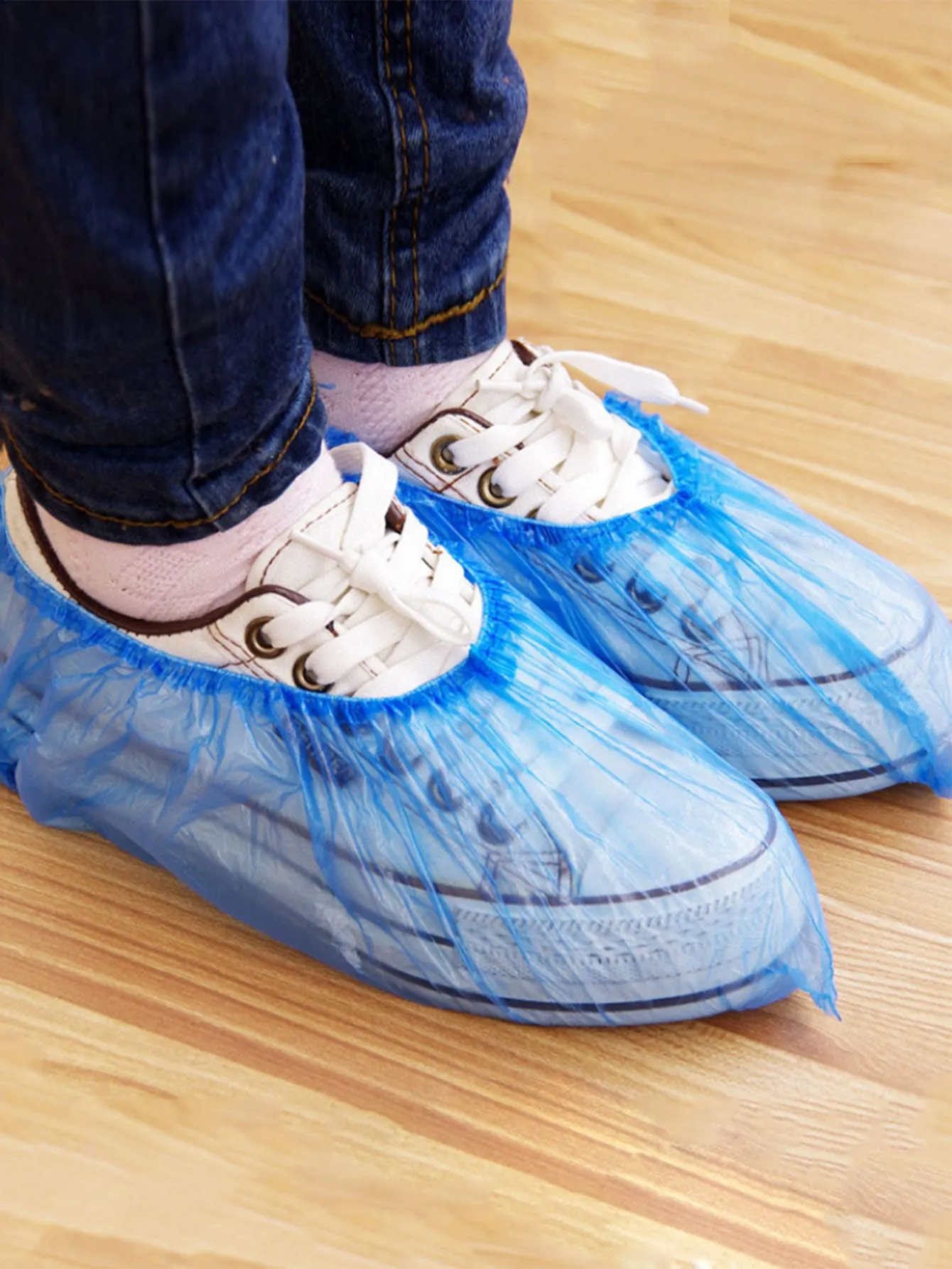 100pcs Disposable Shoe Cover