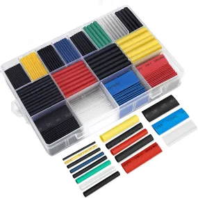 580 Pcs Heat Shrink Set Tubing Insulation Assorted kit