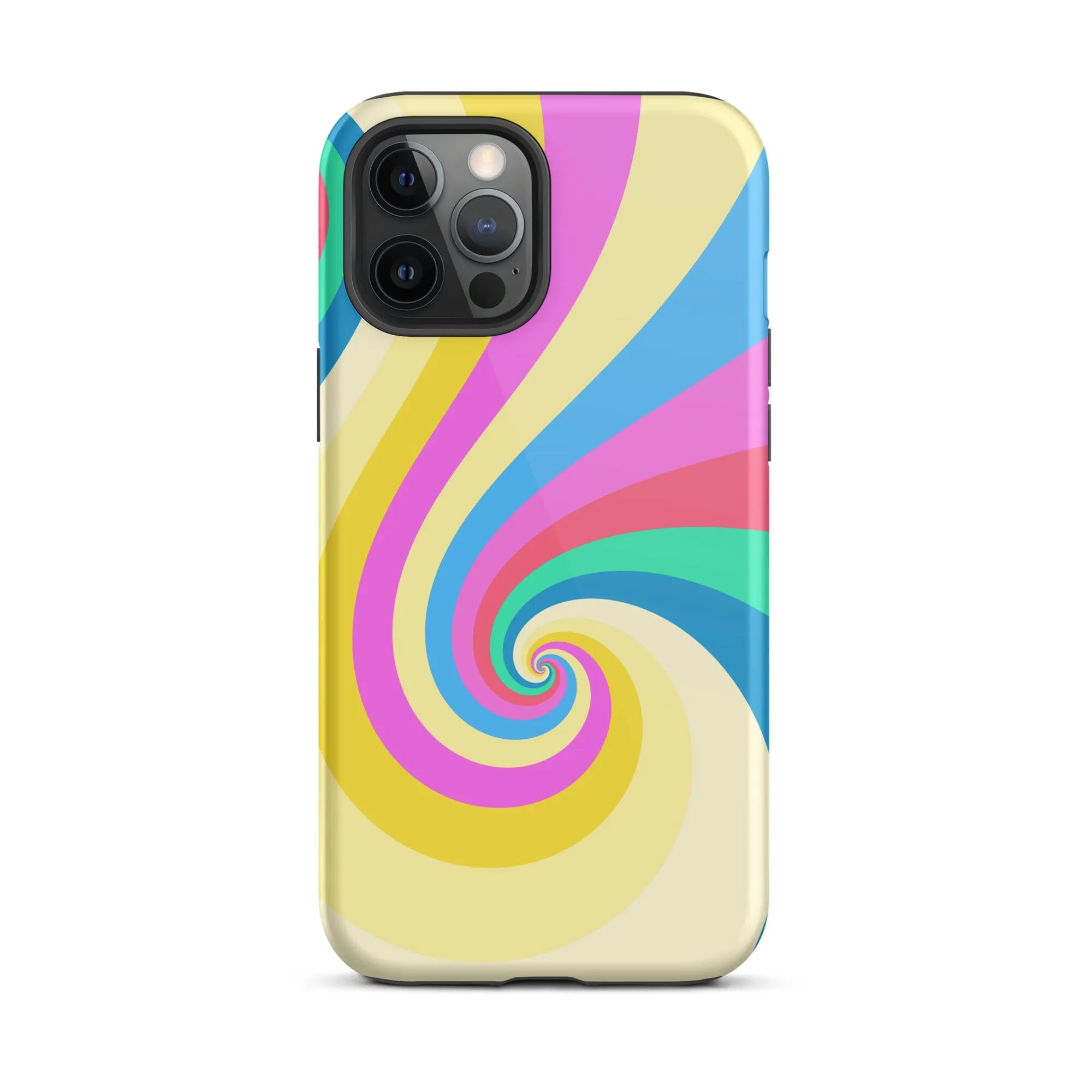 Abstract Twirl Yellow iPhone Case - KBB Exclusive