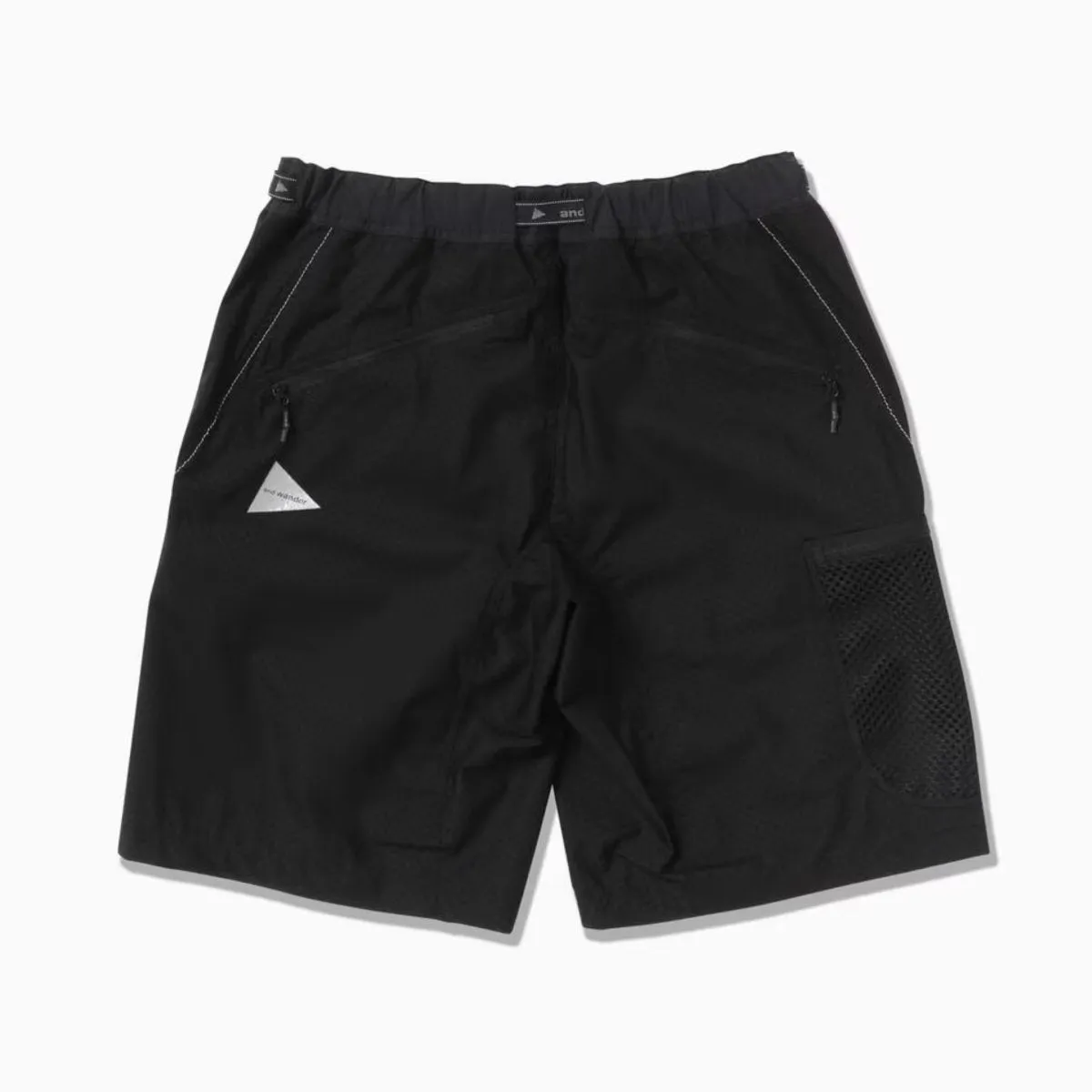 And Wander Men's Breath Rip Short Black