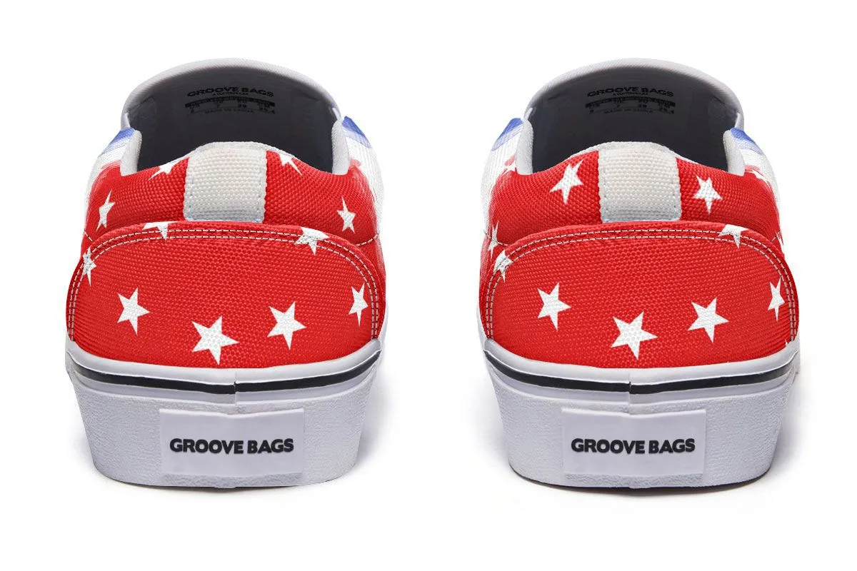 Army Flag Slip-On Shoes