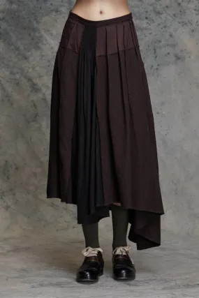 Asymmetric Long Skirt