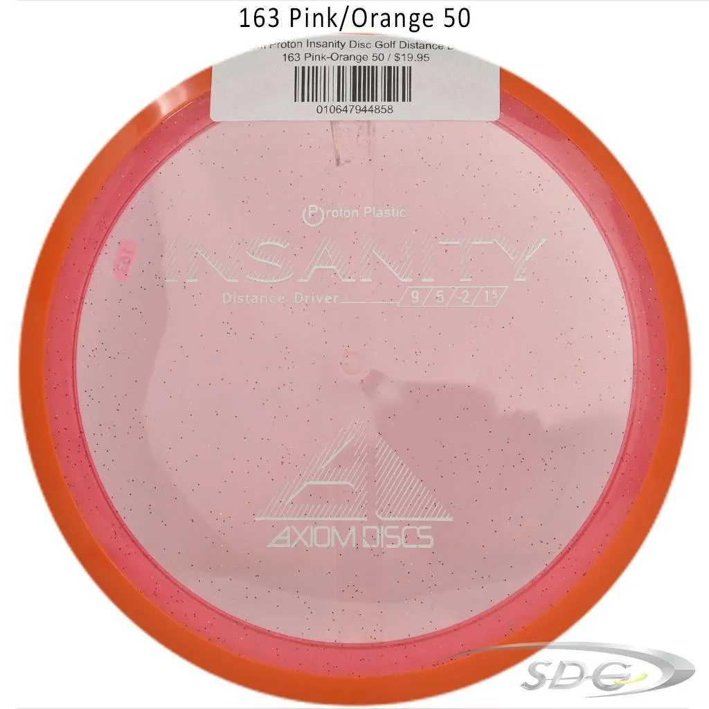 Axiom Proton Insanity Disc Golf Distance Driver