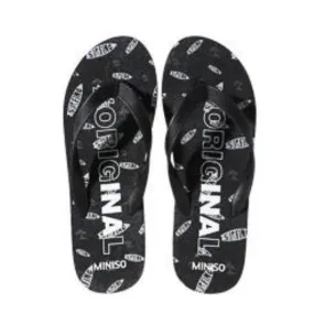 (Black, 42) Surf Holiday Series Men's Flip Flops