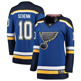 Brayden Schenn St. Louis Blues Fanatics Branded Women's Breakaway Player Jersey - Blue