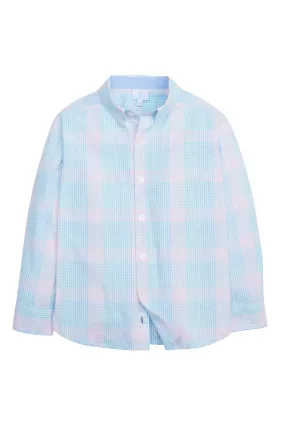 Button Down Shirt - Palm Beach Plaid