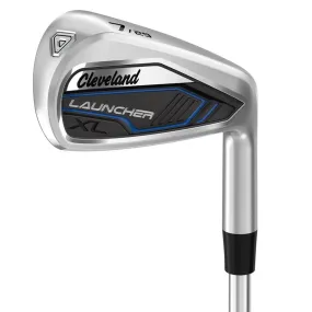 Cleveland Golf Mens Launcher XL Irons RH 4-PW Steel Stiff