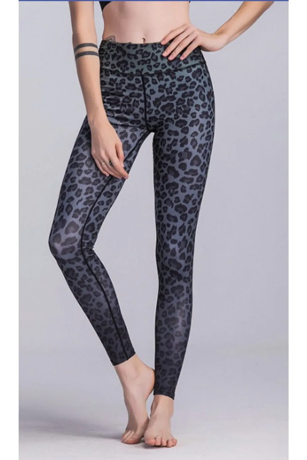 Dark Leopard Leggings