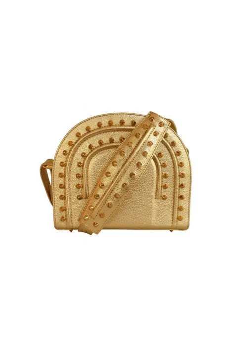 Gold Thalia Cross Bag