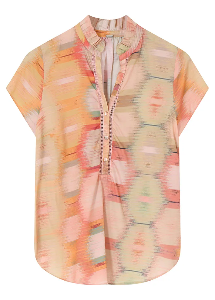 Gustav Madonna shirt 49616-86400 Skjorte - Hexagon Light Pink Print