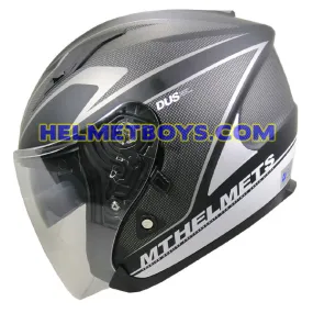 MT Motorcycle Sunvisor Helmet A1 MATT BLACK