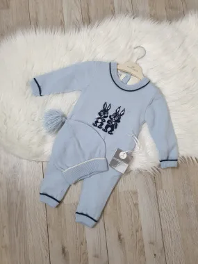 Muffinandco- Baby Strick-Overall mit Mütze-6415