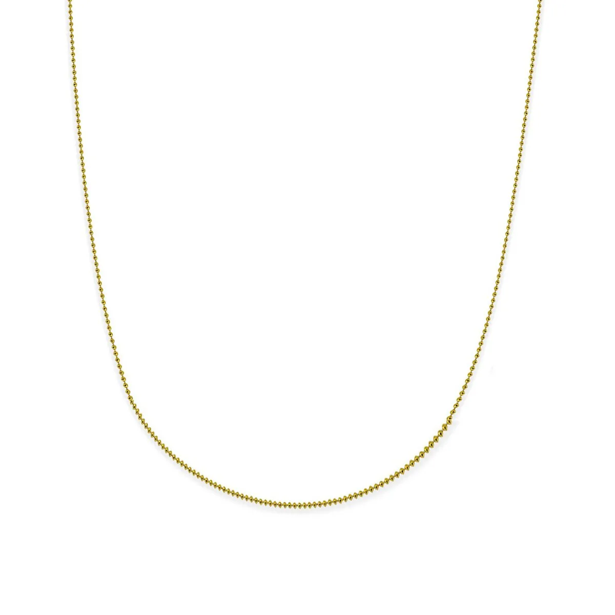 Petite Gold Ball Chain