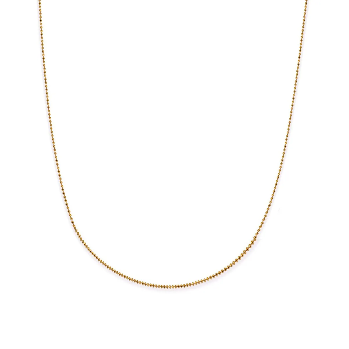 Petite Gold Ball Chain