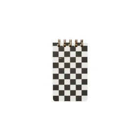 Reporter Notebook | Checker Black | Lined