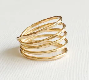 Ring THALIA - Gold filled (R124)