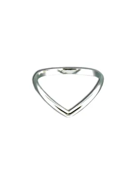 Sterling Silver Chevron Ring