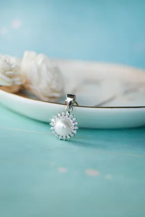 Sunshine Pearl Sterling Silver Pendant