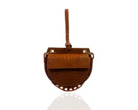 Tan Semi Round Tania Bag