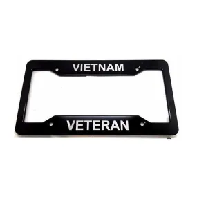 Vietnam Veteran License Plate Frame