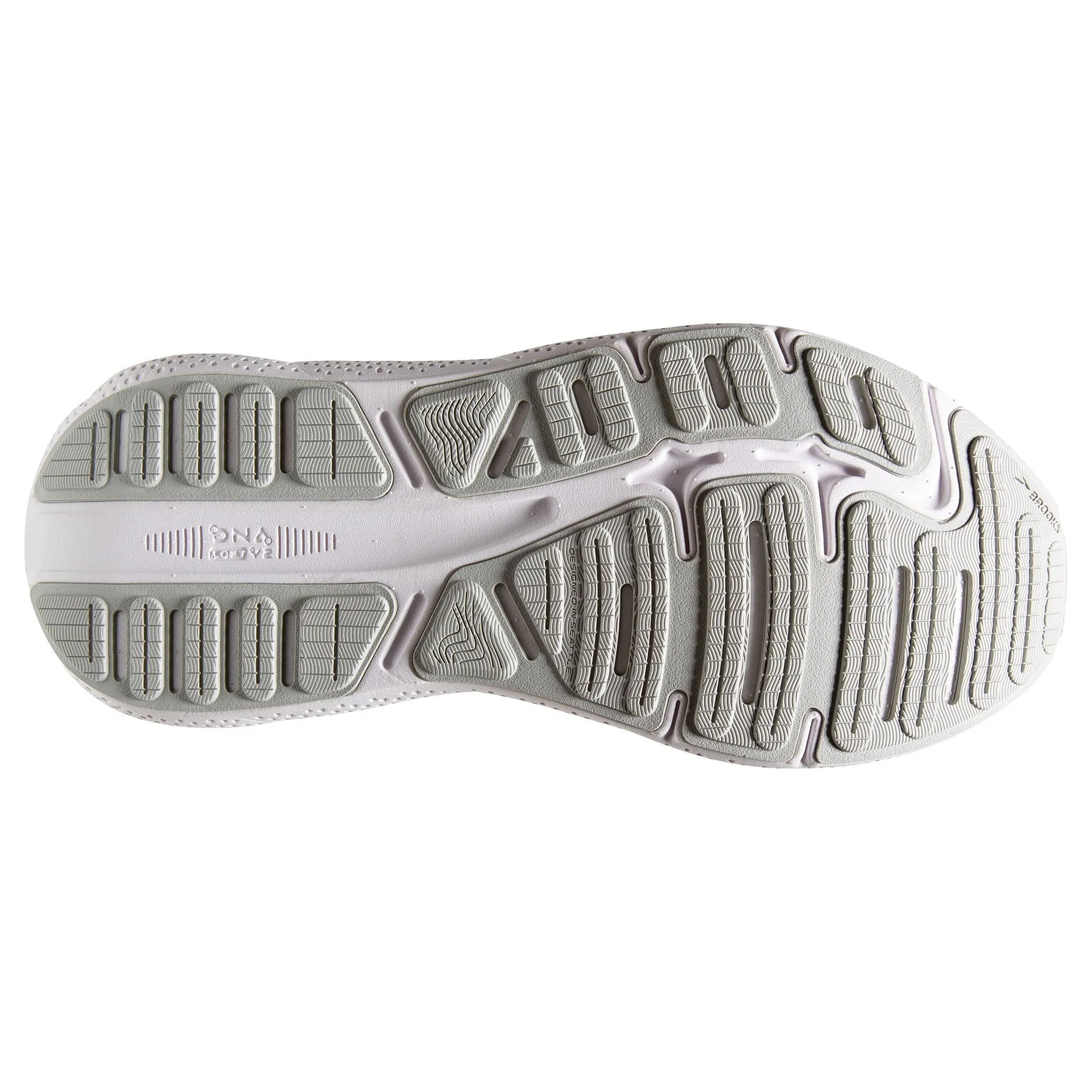 Women's Ghost Max - White / Oyster / Metallic Silver